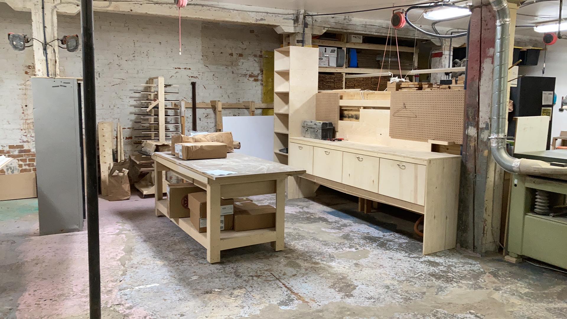 Équipement de l'atelier